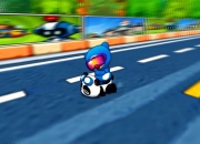 夸张大尾翼 吉利熊猫卡丁车官图发布